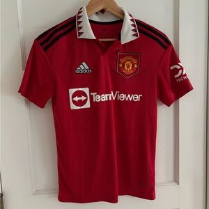 Adidas Red Manchester United Jersey